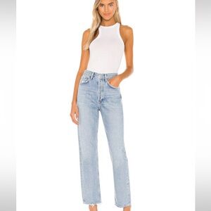 AGOLDE 90's Mid Rise Loose Fit Jeans. Size 24